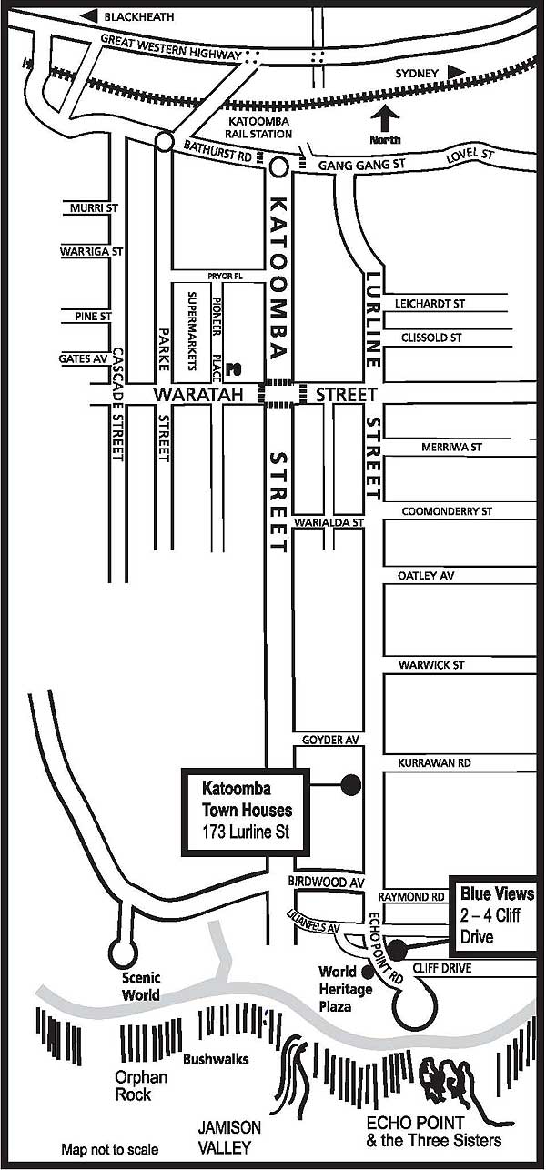 Katoomba Map